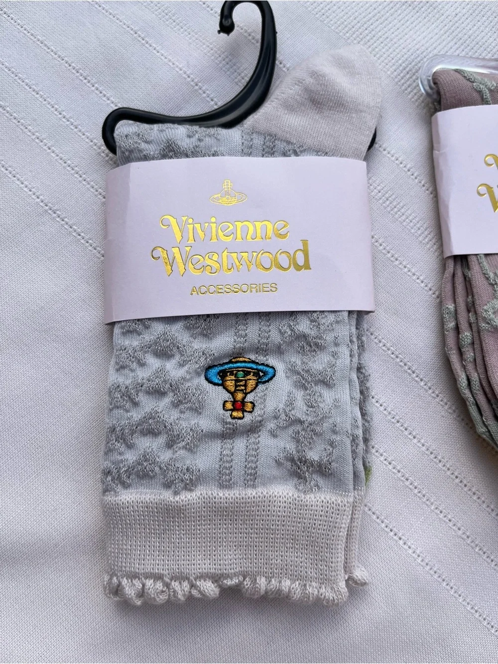 Vivienne Westwood Knit Crew Socks with 2 pair